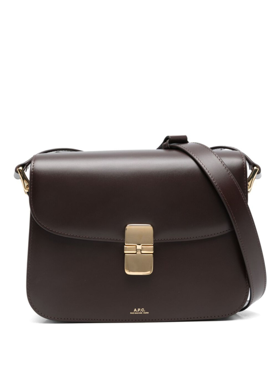 

A.P.C. сумка на плечо Grace, коричневый