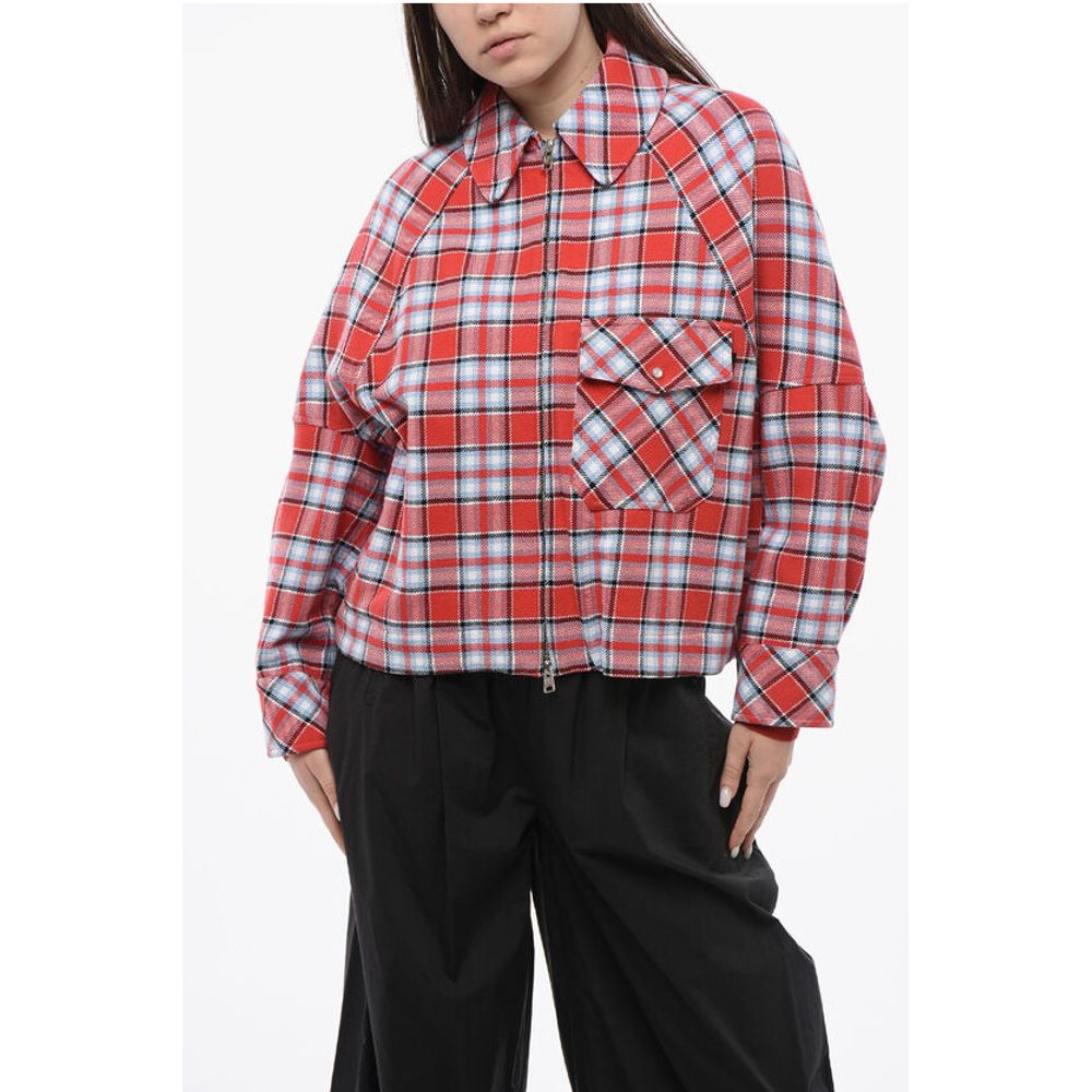 

Красные хлопковые куртки и пальто Woolrich, Red