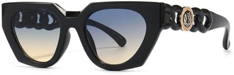 

Винтажные квадратные солнцезащитные очки для женщин 2027 года, модные, для путешествий, в стиле хип-хоп, солнцезащитные очки для мужчин и женщин с защитой от УФ-излучения UV400 MTZJH, D6