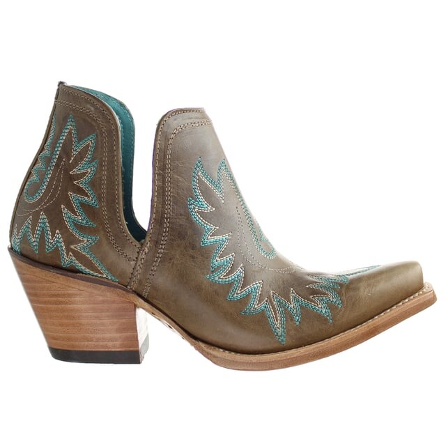 Женские ботинки Ariat Dixon короткие на каблуке, пепельно-коричневый