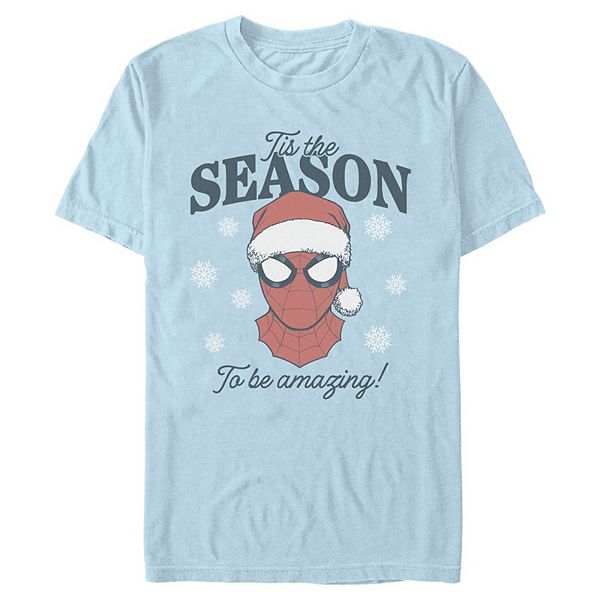 

Мужская футболка с принтом Spider-Man 'tis the season Marvel