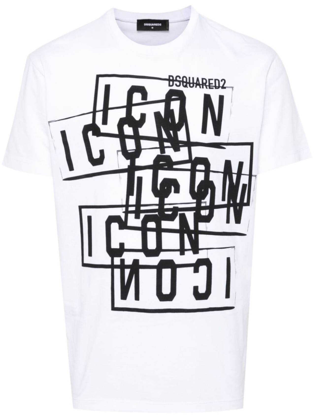 

Dsquared2 футболка Icon Stamps, белый