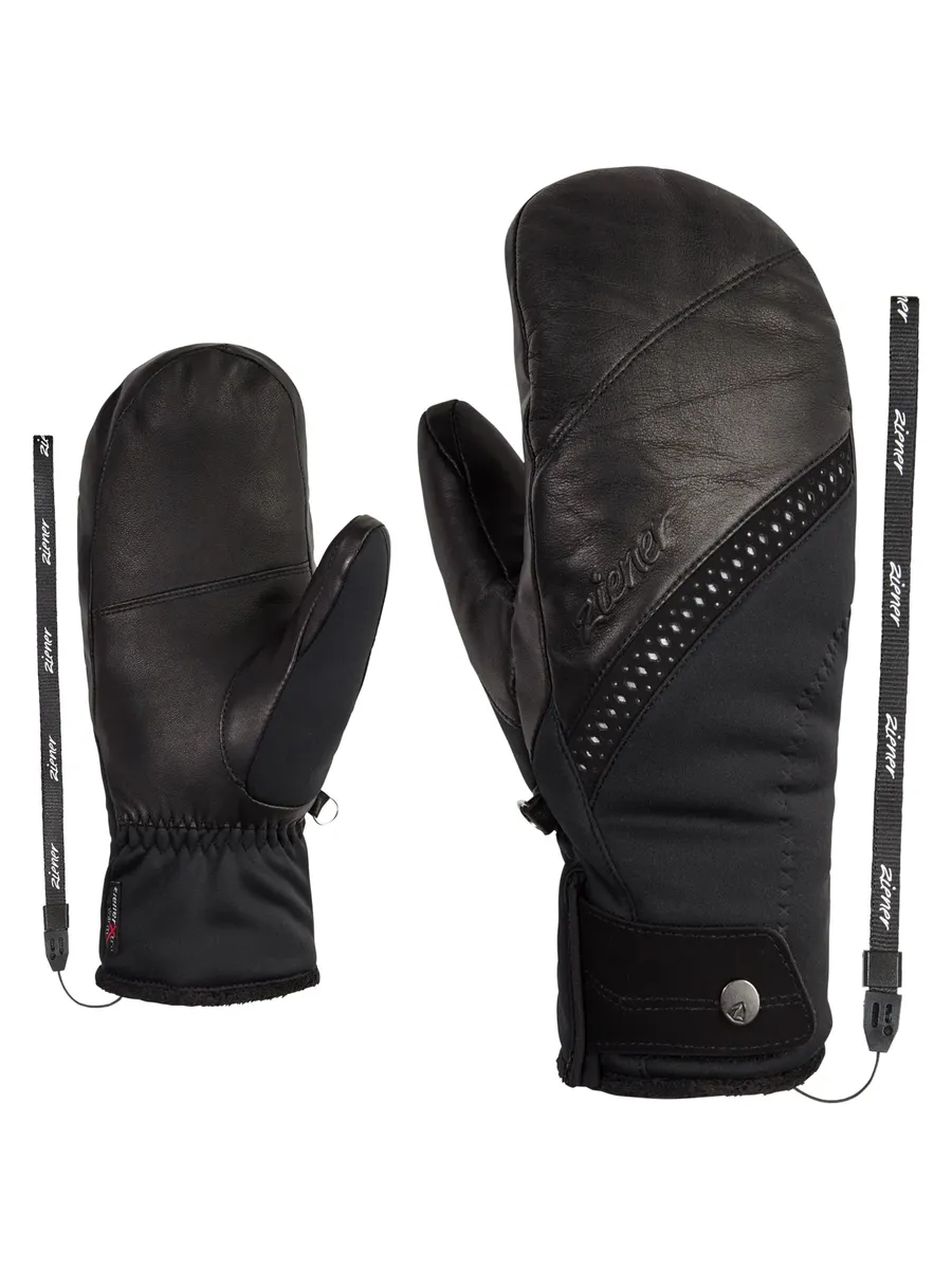 

Варежки Ziener "KALMANI GTX INF MITEN Lady", черный