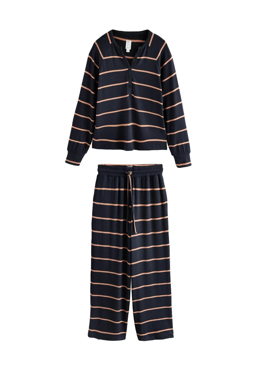 

Пижамный комплект Next SET, Charcoal Grey Stripe/Blue-Grey