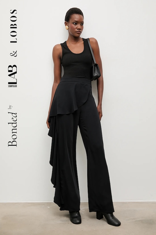 

Брюки bonded by & lobos Answear.LAB, черный