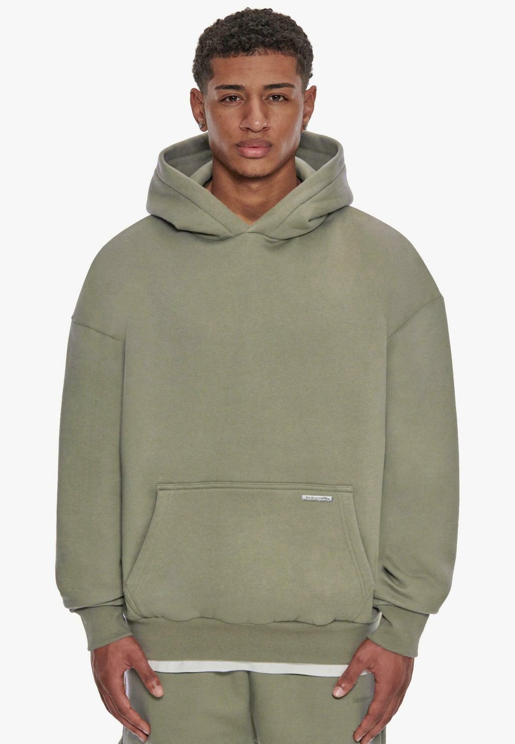 

Толстовка SUPER HEAVY BLANK Dropsize, цвет olive