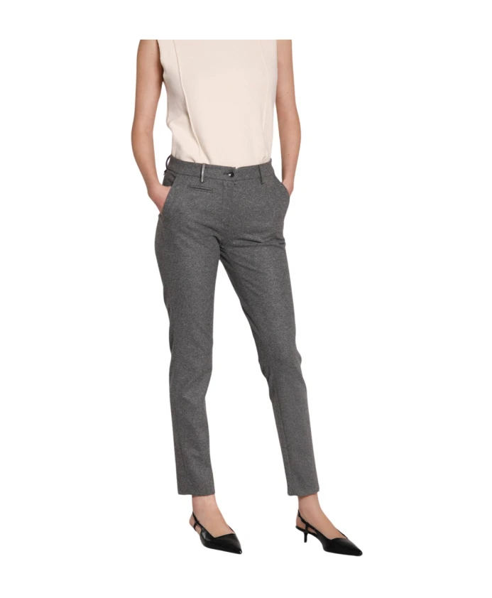 

Узкие брюки-чиносы в нью-йоркском стиле Mason'S, серый