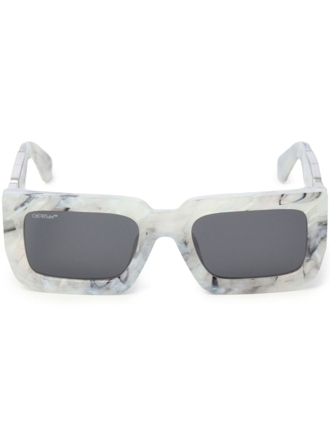 

Off-White Eyewear солнцезащитные очки Boston с логотипом, белый