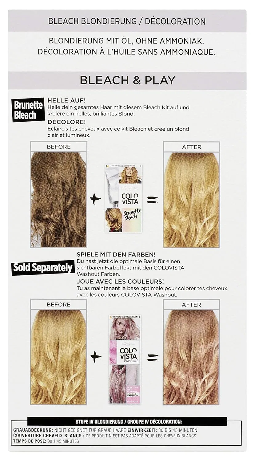 Набор для осветления волос Colovista Effect Bleach Kit 7 Colovista — фото 2
