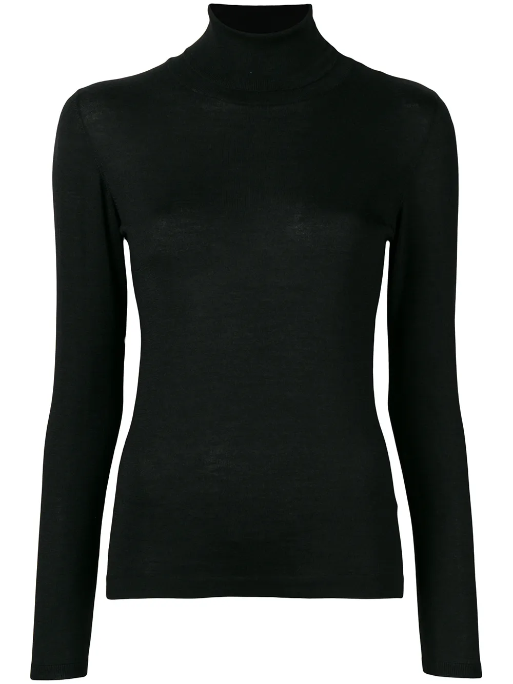 

Cashmere classic turtle neck sweater Brunello Cucinelli, черный