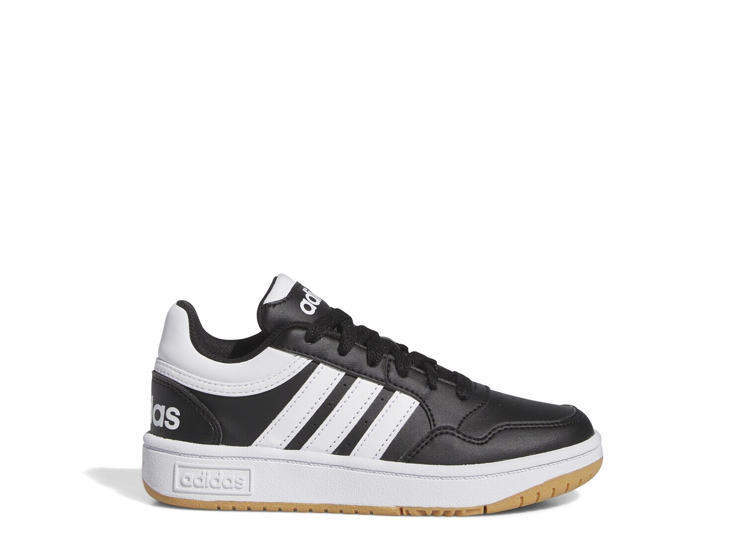 

Кроссовки adidas Hoops 3.0 детские, черно-белый