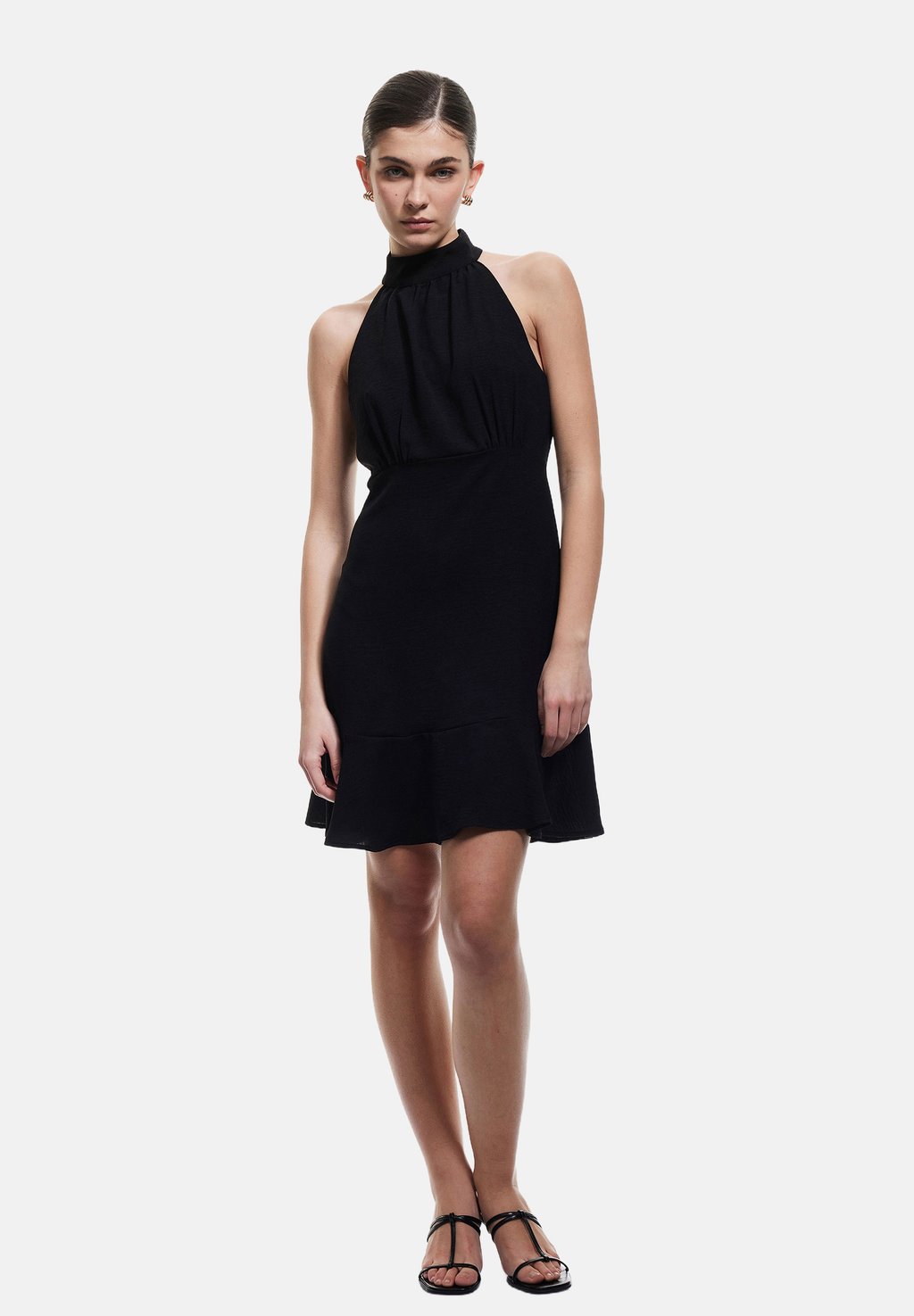 

Повседневное платье HALTER-NECK MINI Koton, черный