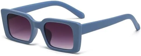 

Женские солнцезащитные очки маленького прямоугольного янтарного цвета в стиле ретро с защитой от УФ-излучения UV400, мужские солнцезащитные очки MTZJH, 4