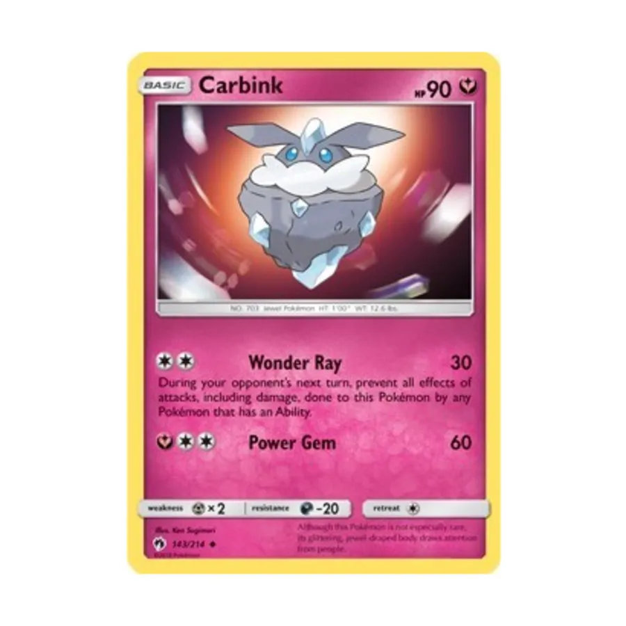

CCG Карбинк (143) (U) #143, Pokemon - SM - Lost Thunder - Singles