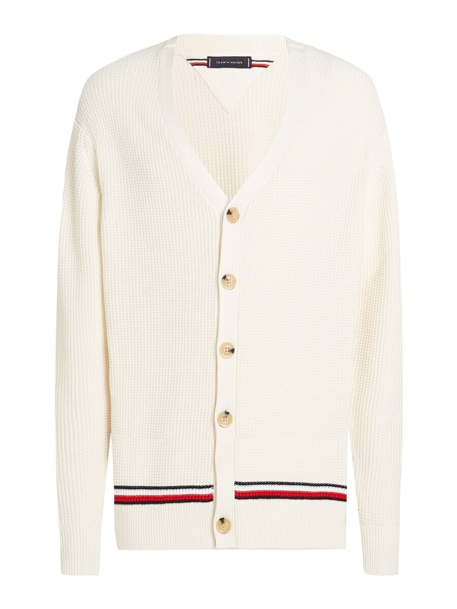 

Вязаный кардиган TOMMY HILFIGER Knit Cardigan, натуральный белый