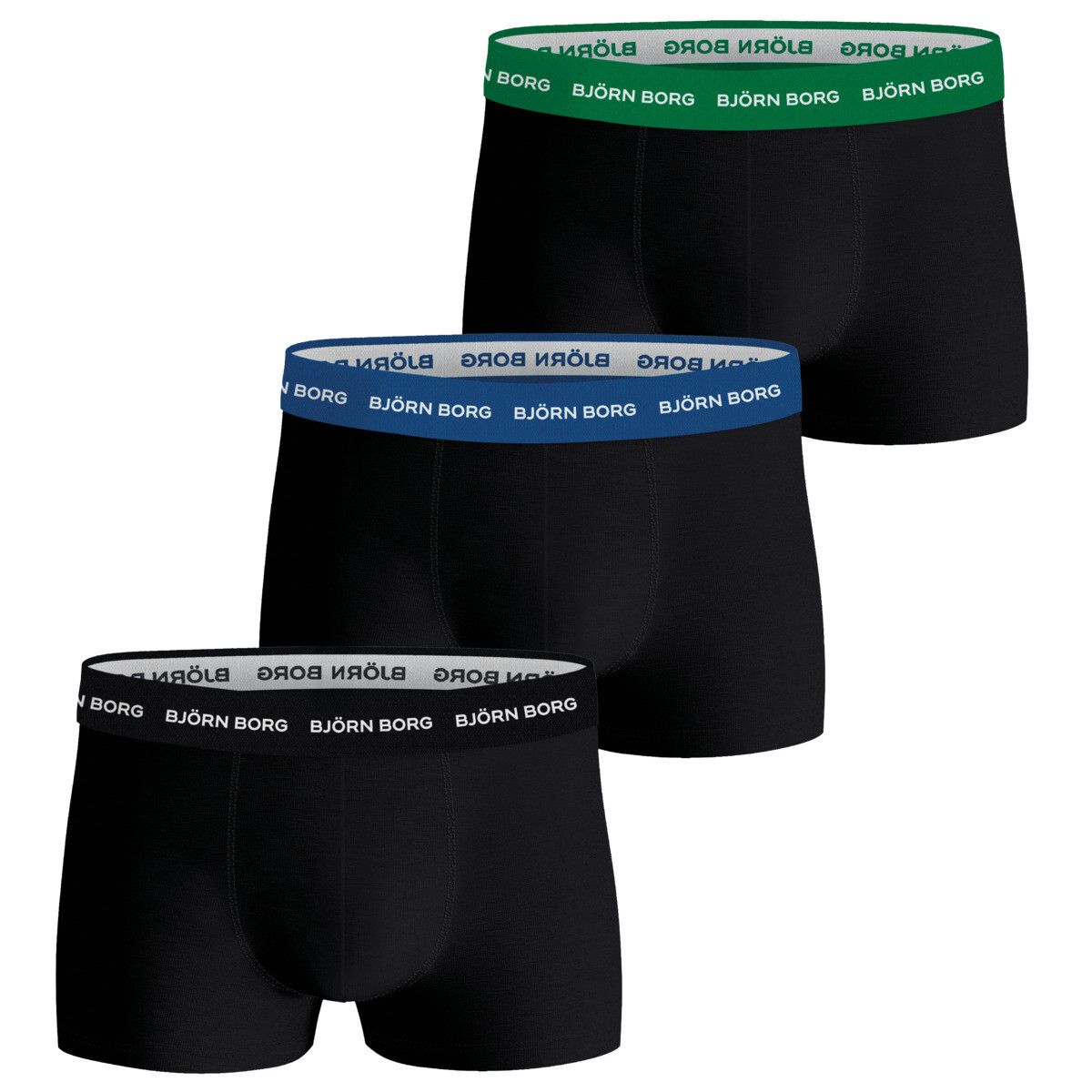 

Боксеры Björn Borg Boxershorts Cotton Stretch Trunk 3 шт, черный
