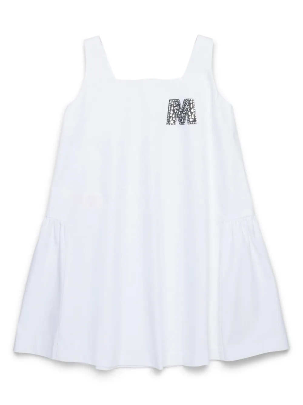 

Платье с логотипом Marni Kids, белый