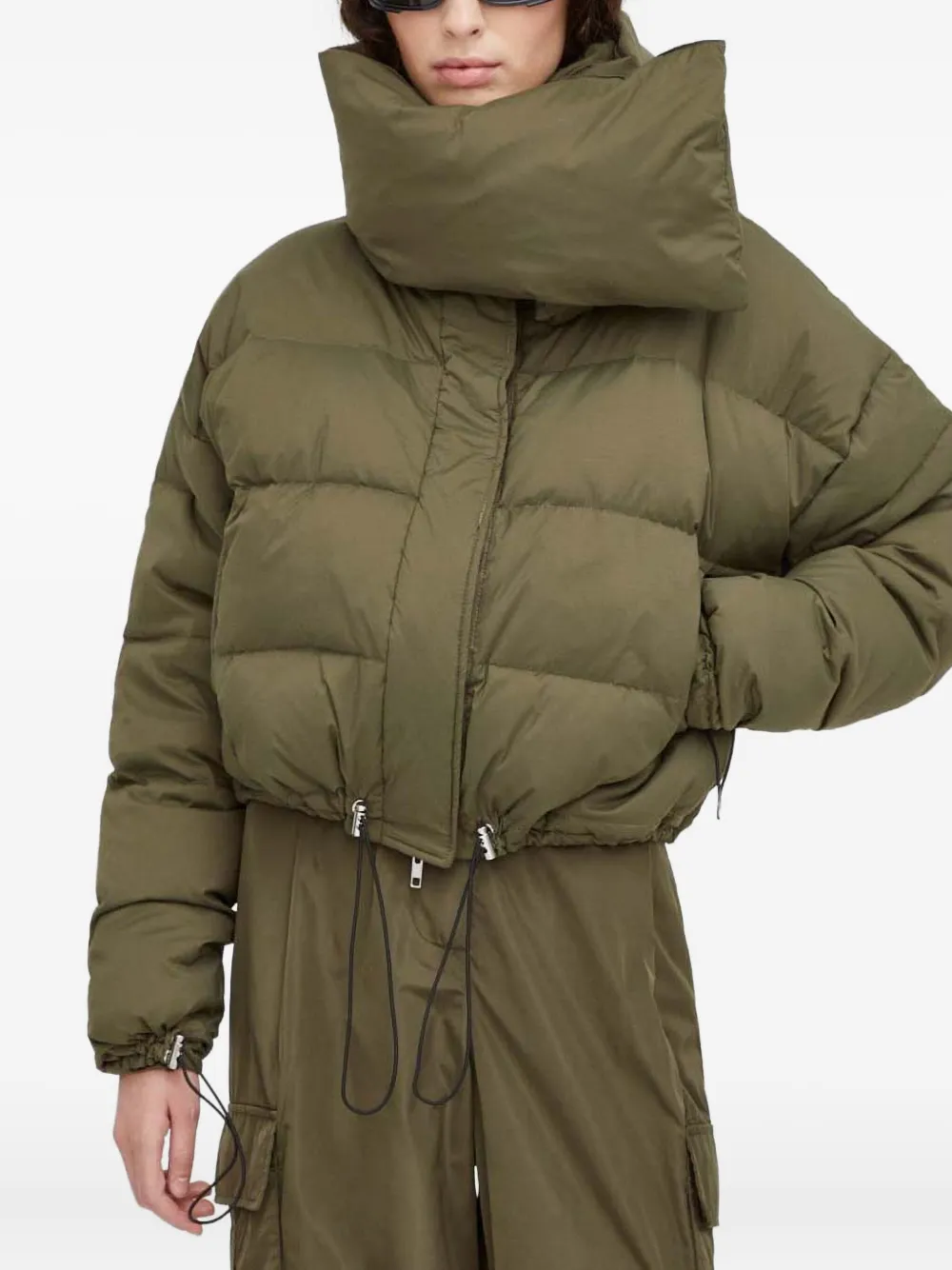 

Куртка с воротником-стойкой и кулиской Herskind, зеленый