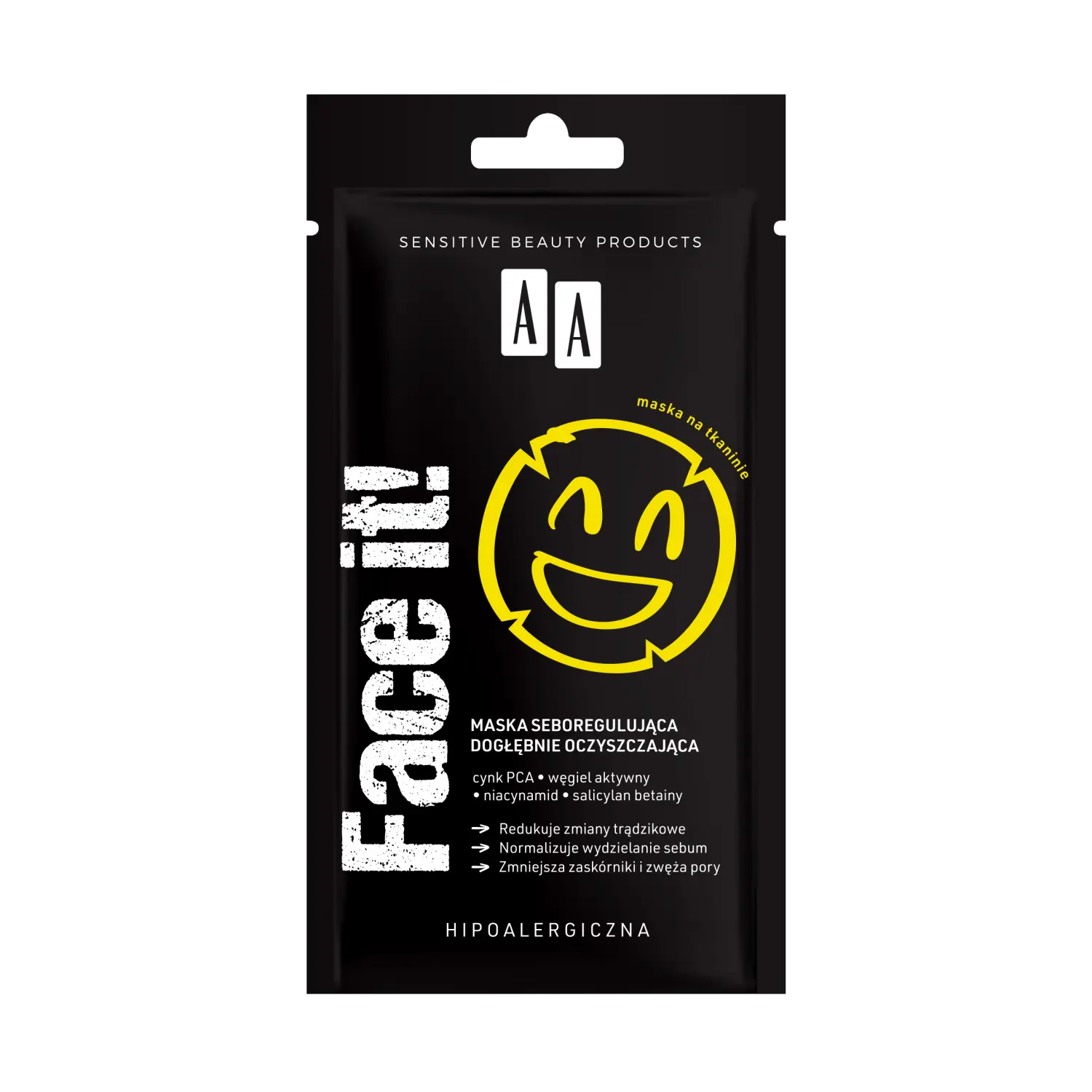 

Очищающая маска для лица Aa Face It!, 18 мл