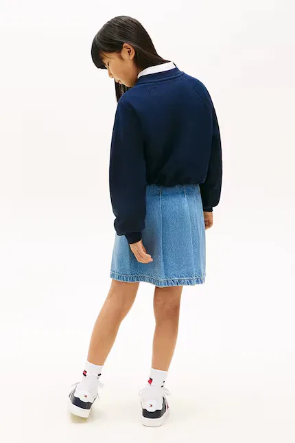 Толстовка с флагом Tommy Hilfiger, синий — фото 4