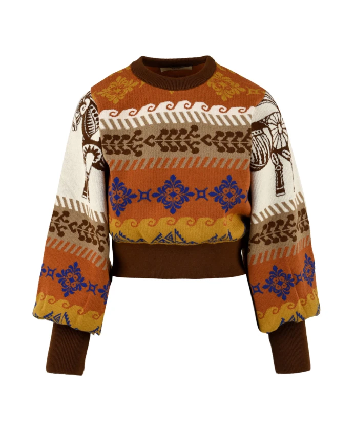 

Разноцветный пуловер для женщин Akep, мультиколор