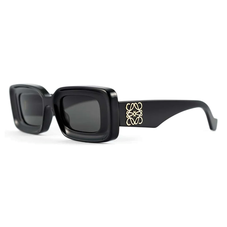 

LOEWE Массивные анаграммные солнцезащитные очки, Black