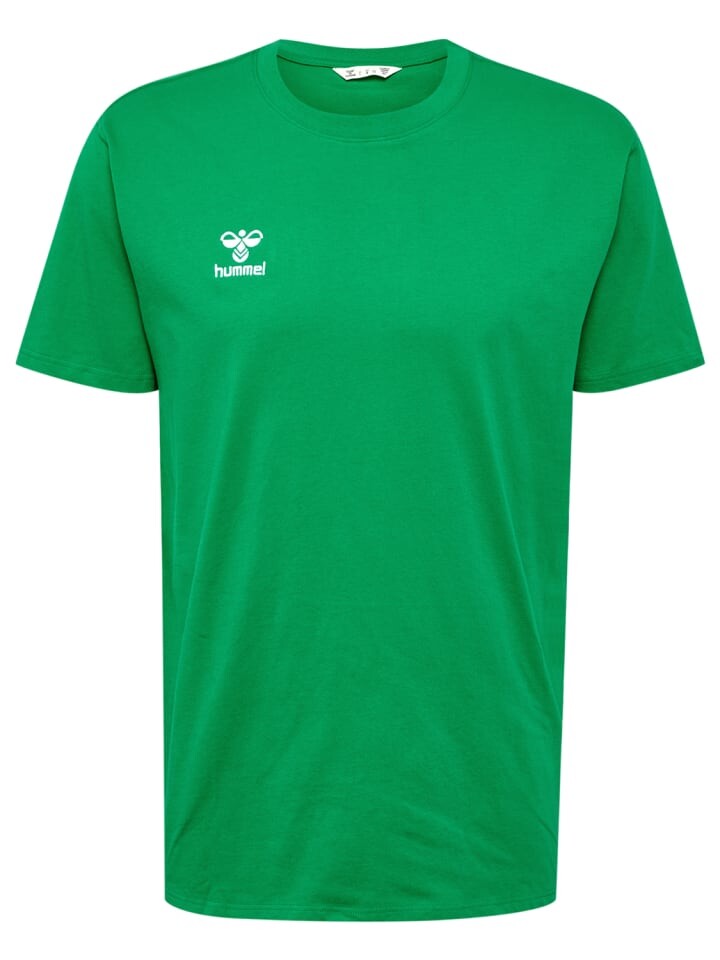 

Футболка Hummel Rundhalsausschnitt gesticktes Logo Regular fit, зеленый