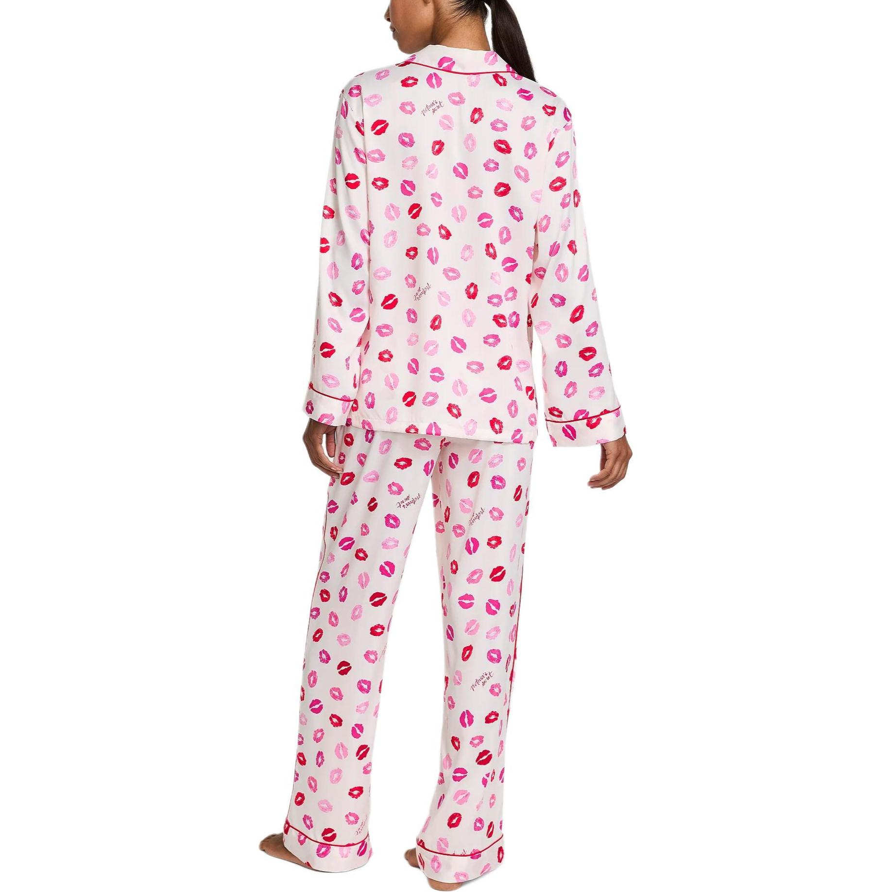 Пижамный комплект Valentine's Day Collection для женщин Victoria's Secret, розовый — фото 4