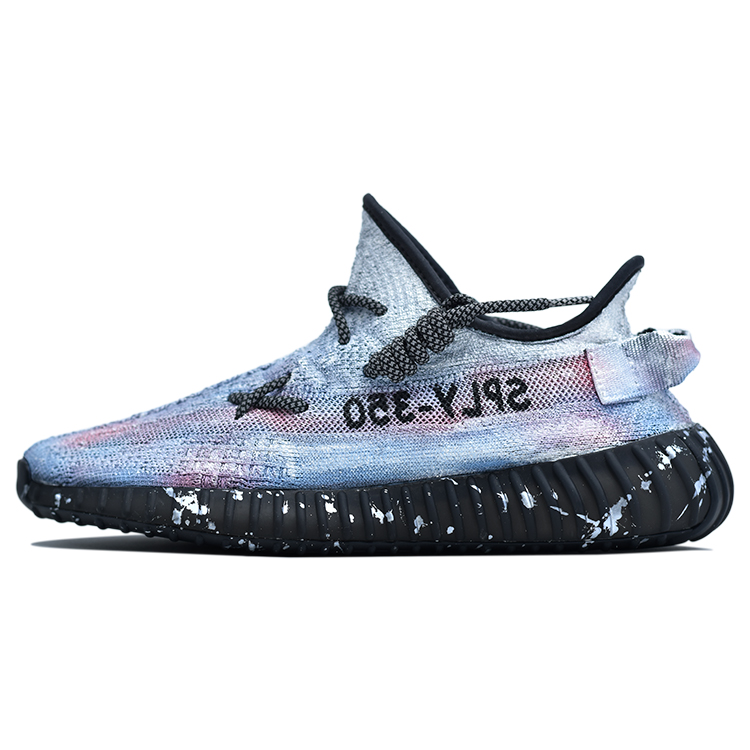 

Кроссовки adidas originals Yeezy Boost 350 V2 Lifestyle Shoes Unisex Low-top Blue/pink, розовый