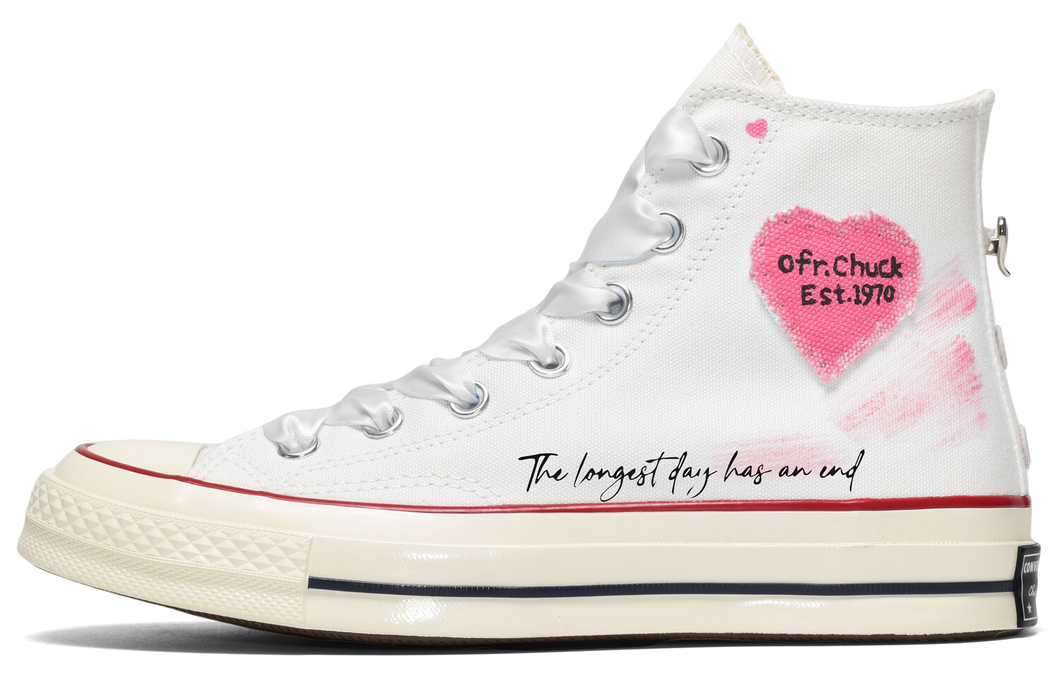 

1970-е годы Кеды унисекс с высоким берцем мелово-белые Converse