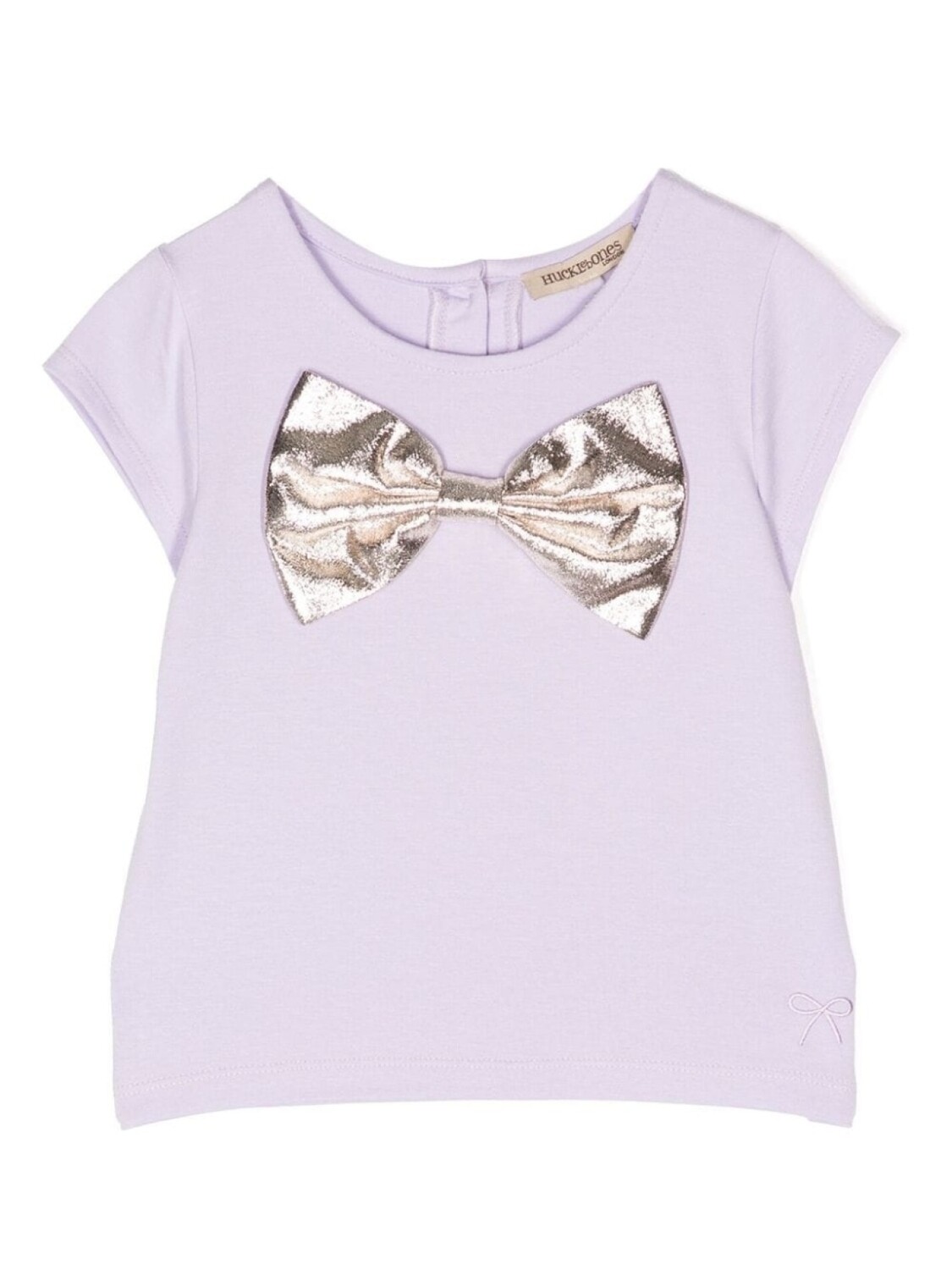 

Hucklebones London футболка с бантом, фиолетовый