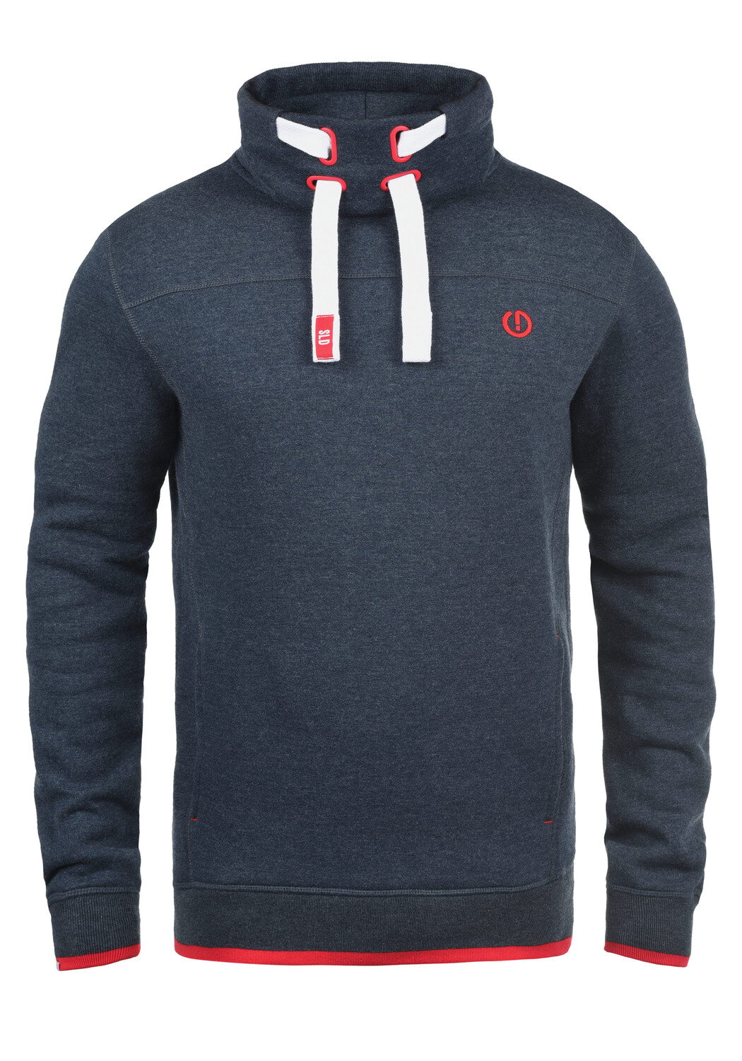 

Толстовка !SOLID Stehkragenpullover SDBenjamin Tube, синий