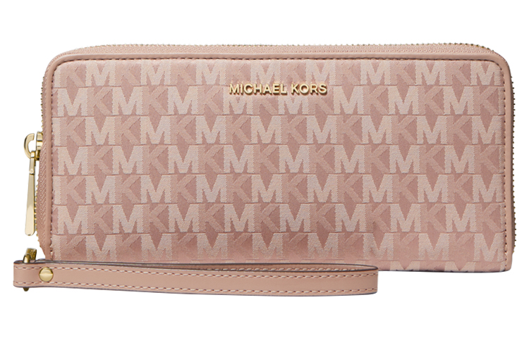 

MICHAEL KORS Дорожный паспортный кошелек большой женский пыльно-розовый