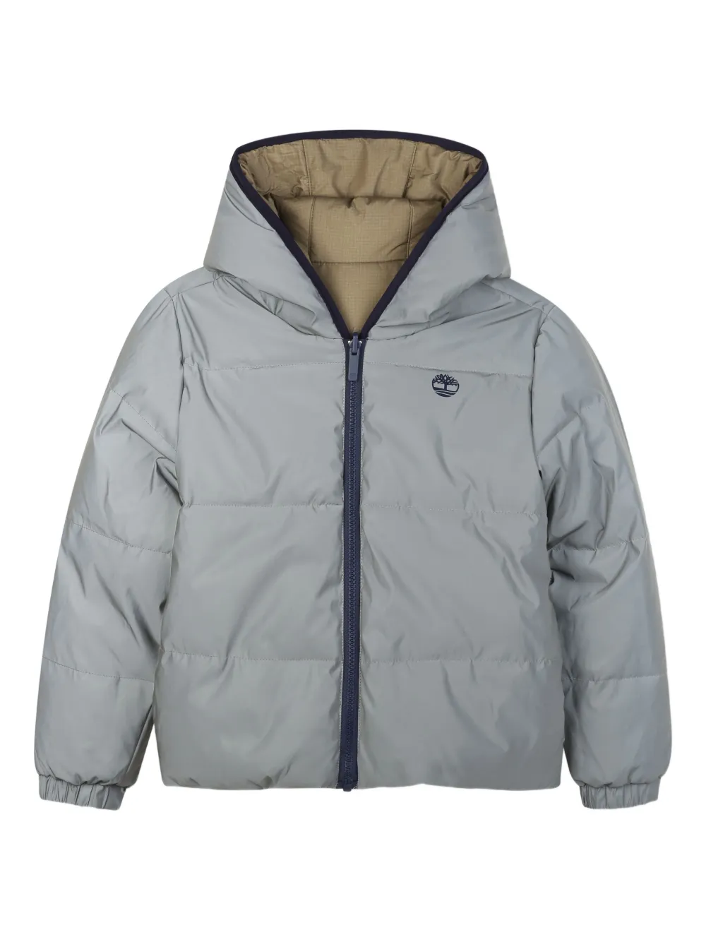 

Двусторонняя утепленная куртка Timberland Kids, зеленый