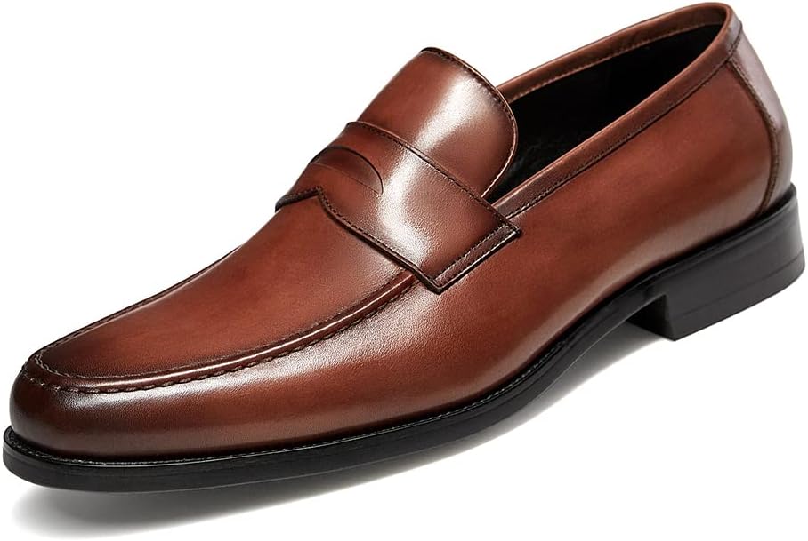 

Мужские классические туфли FRASOICUS, лоферы на слипоны из натуральной кожи, красный