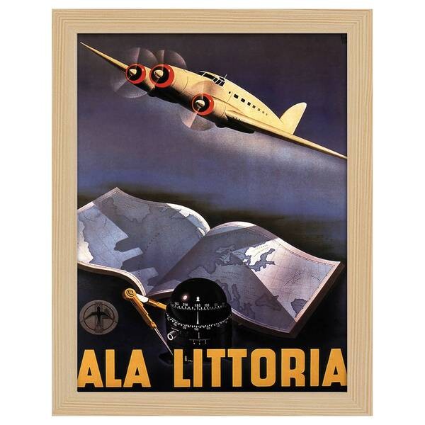 

Рамка для фотографий LegendArte Poster ALA Littoria цвет eiche