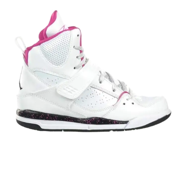 

Кроссовки Air Jordan Jordan Flight 45 High GS 'White Fusion Pink', белый