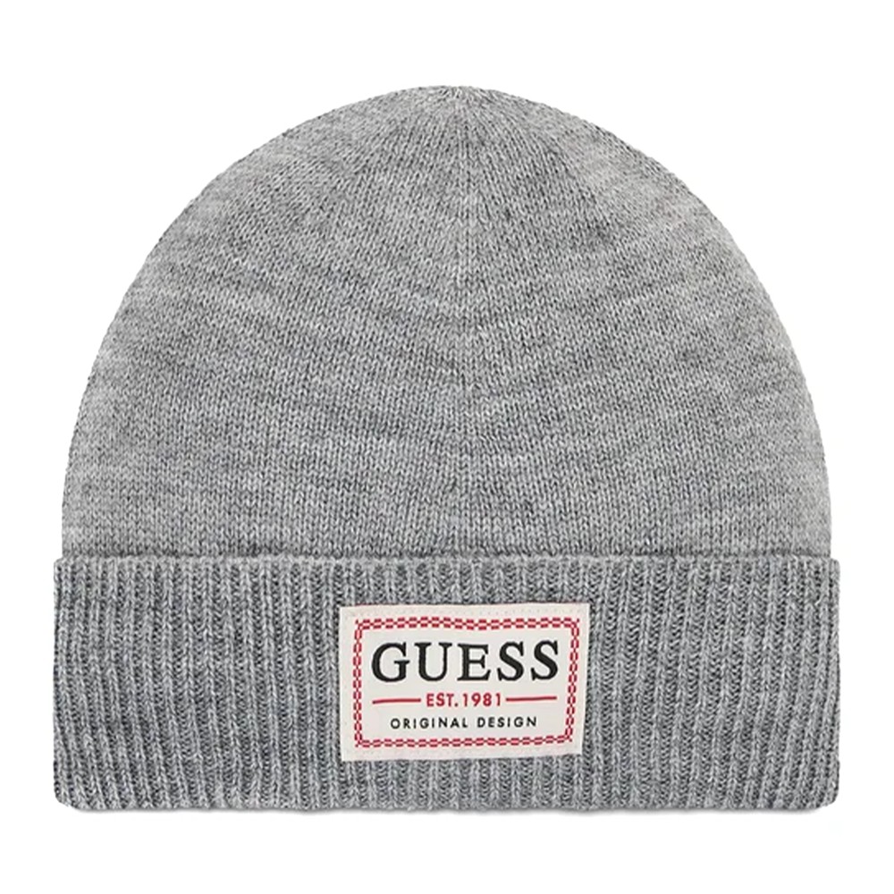 

Кепка с оригинальным логотипом спереди Guess, серый