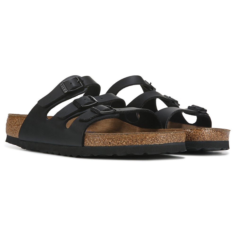 Женские сандалии Florida с мягкой стелькой Birkenstock, черный