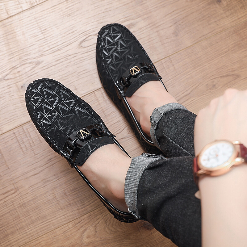 Туфли мужские Men"s Casual Men Low-Top Zulishi, черный — фото 3