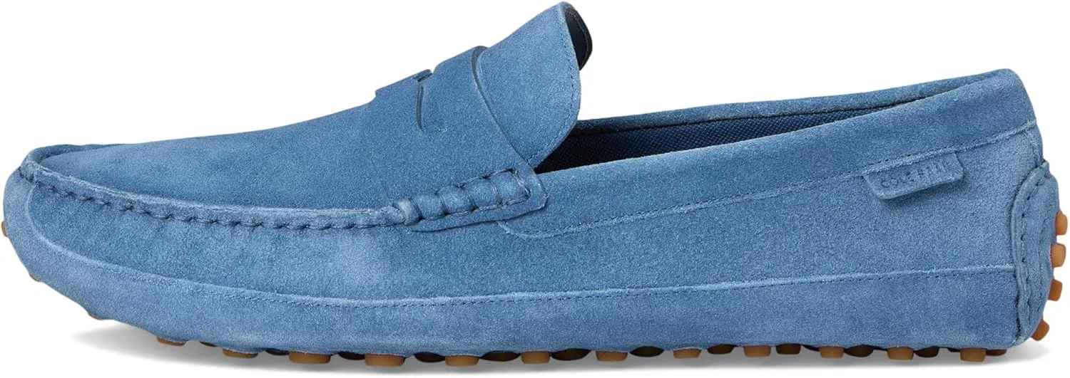 Мужские мокасины Cole Haan Davies Grand Penny для зимы, голубой — фото 4