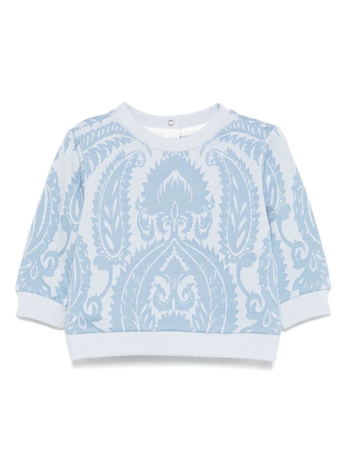 

ETRO KIDS жаккардовая толстовка с узором, синий