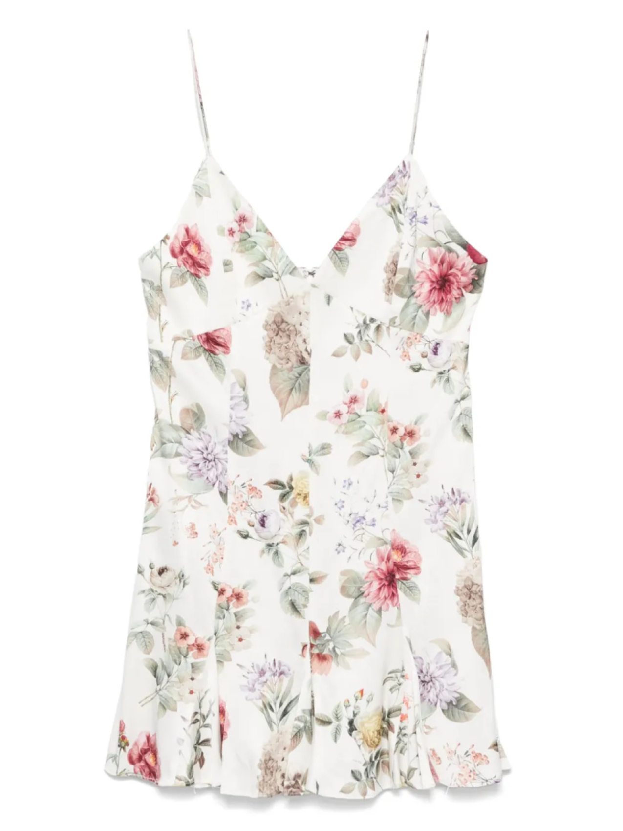 

Alice + olivia платье мини Джульетта, белый