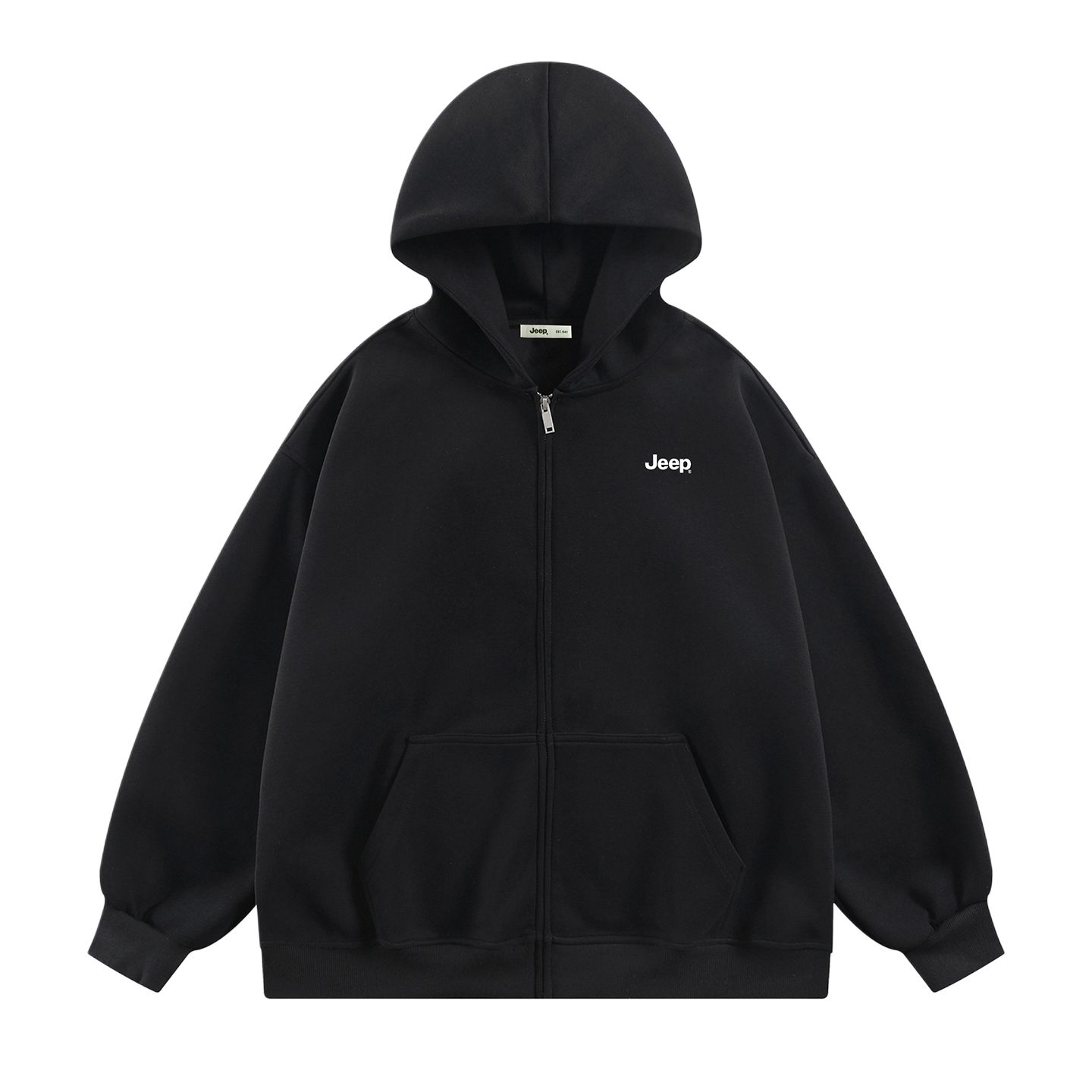 

Толстовка Unisex Hooded Moderate Cardigan Jeep, черный