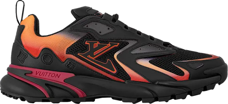 

Кроссовки Louis Vuitton Runner Tatic 'Black Multi-Color', черный
