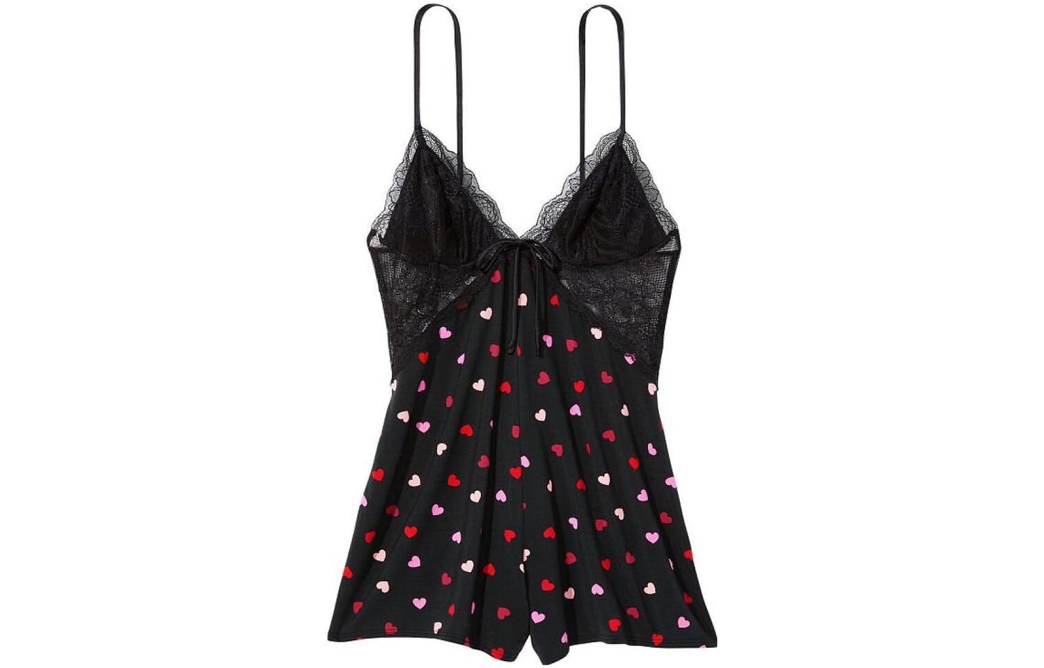 

Женский домашний комбинезон Victoria's Secret, цвет Black love print