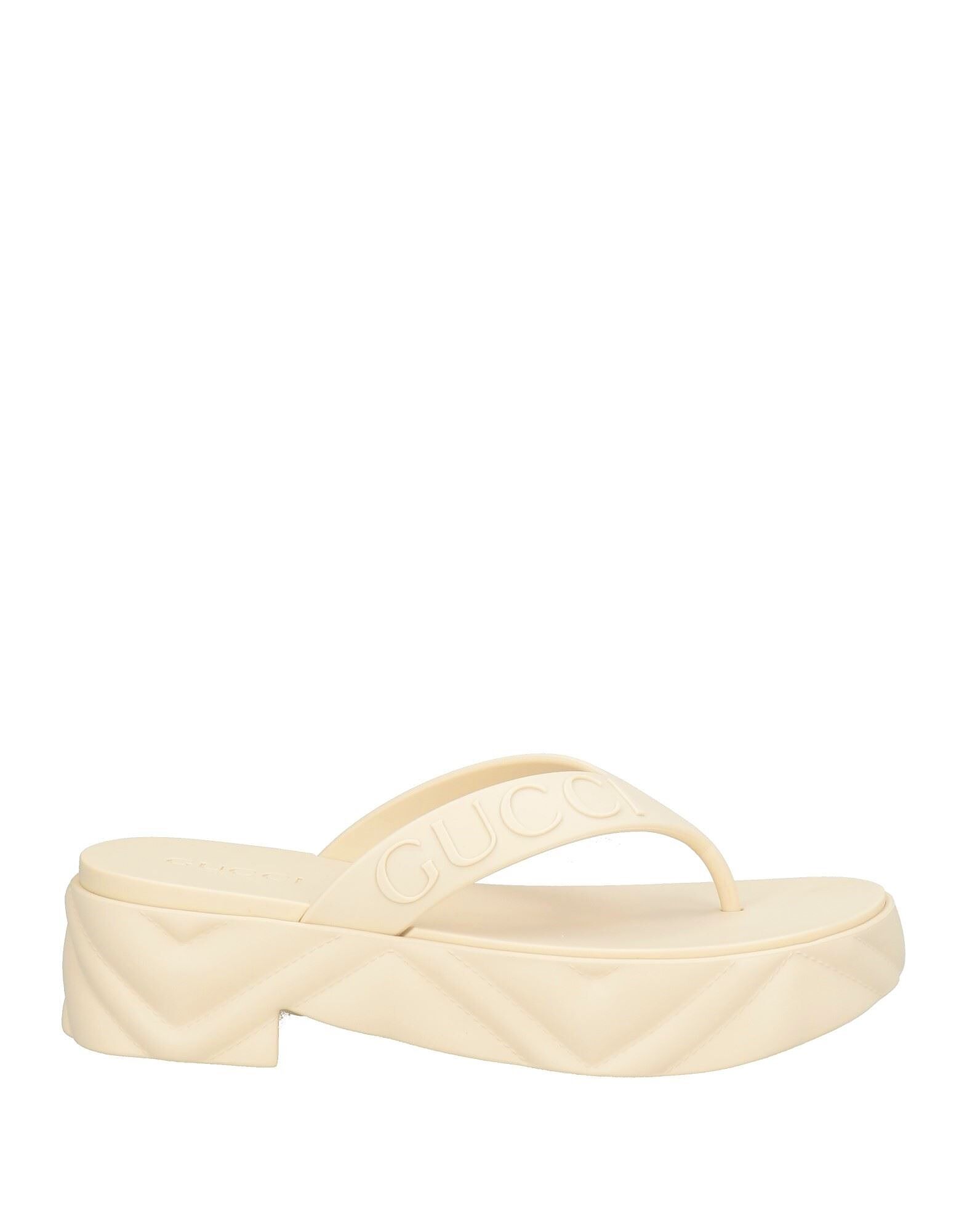 Сандалии Gucci, айвори
