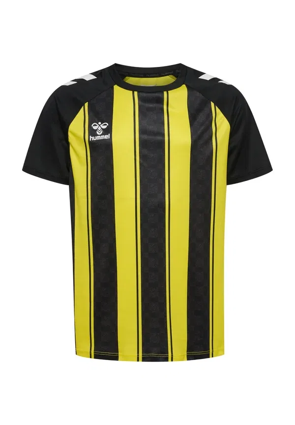 Футбольная футболка Hummel, ярко-желтый черный