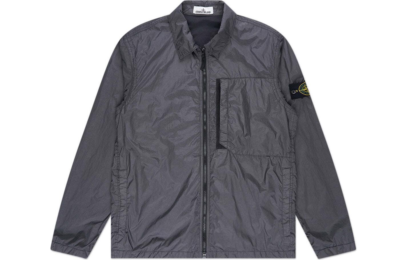 

Куртка мужская свинцово-серая Stone Island, серый