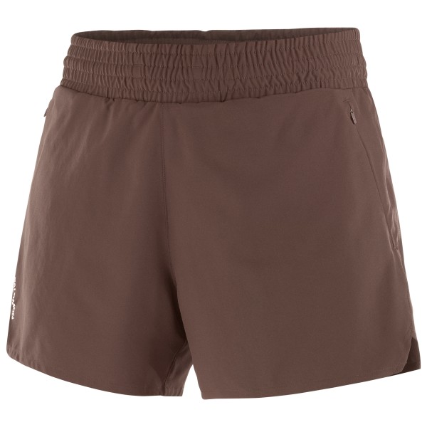 

Женские шорты shkout core 2in1 4 - беговые шорты Salomon, Coffee Bean